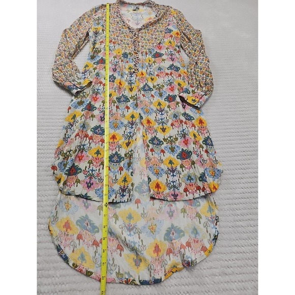 Blank London Shirt Womens XS Petite Tunic Dress Floral Boho - Picture 4 of 8